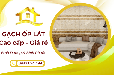 Cung cấp gạch ốp lát cao cấp giá rẻ Bình Dương và Bình Phước - Đa dạng mẫu mã