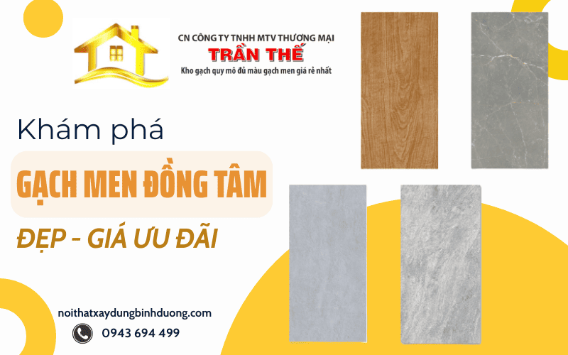 gạch men Đồng Tâm