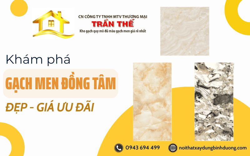 gạch men Đồng Tâm