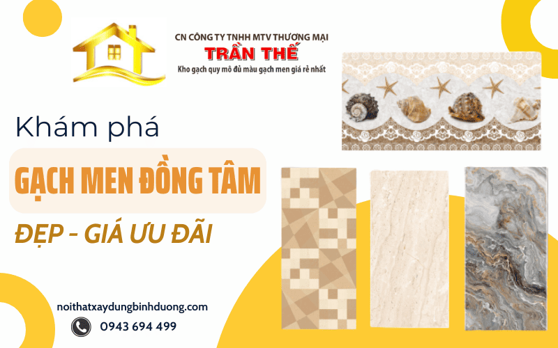 gạch men Đồng Tâm