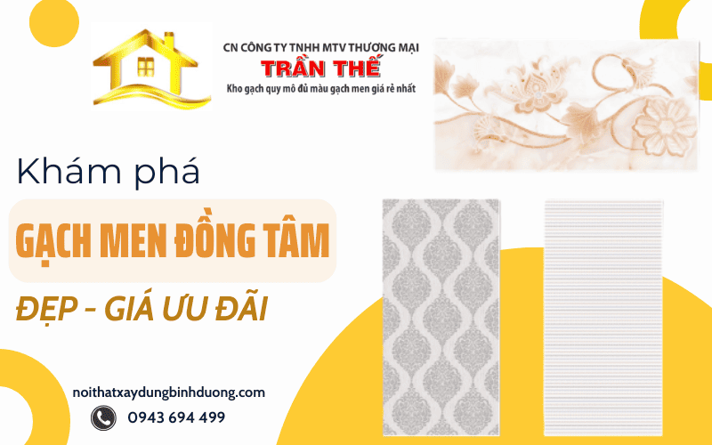 gạch men Đồng Tâm