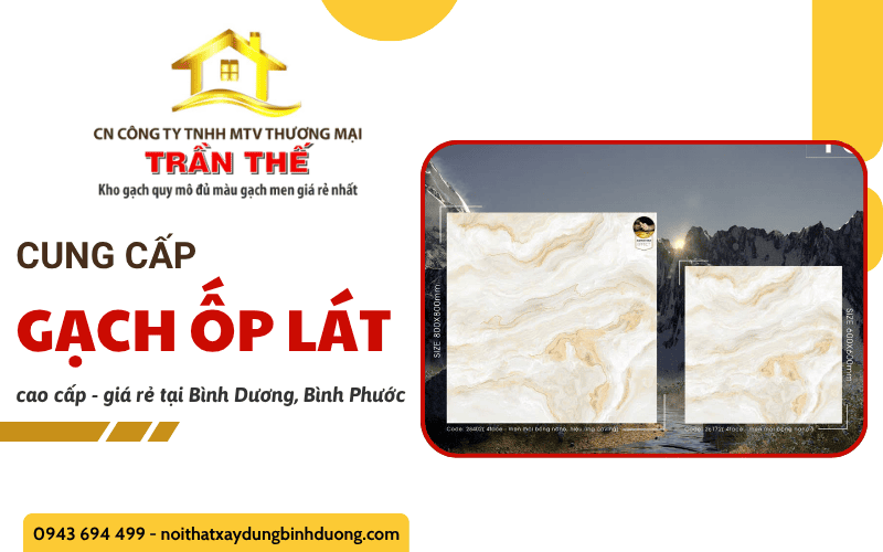 gạch ốp lát cao cấp Bình Dương