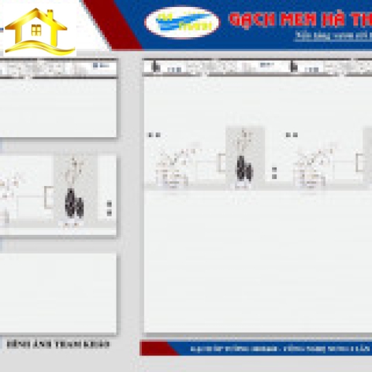 Gạch ốp 30x60 Hà Thanh U3602V - U3602D -U3602T 